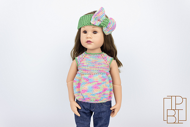 Doll Top and Headband
