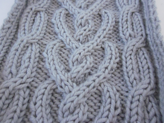 Be Mine Heart Scarf