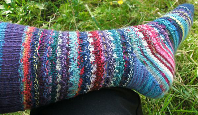 Navajo Goulash Socks