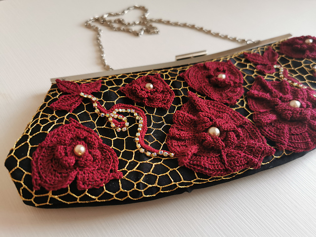 Evening bag décor