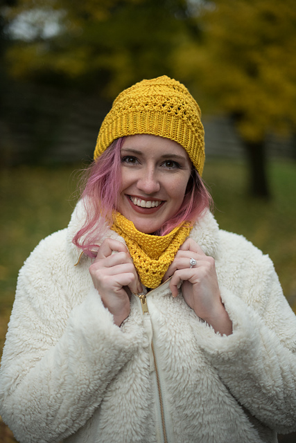 Knitting at the Library Part Deux Hat (Lace)