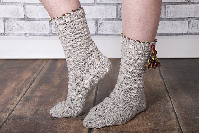 Up North Cabin Socks