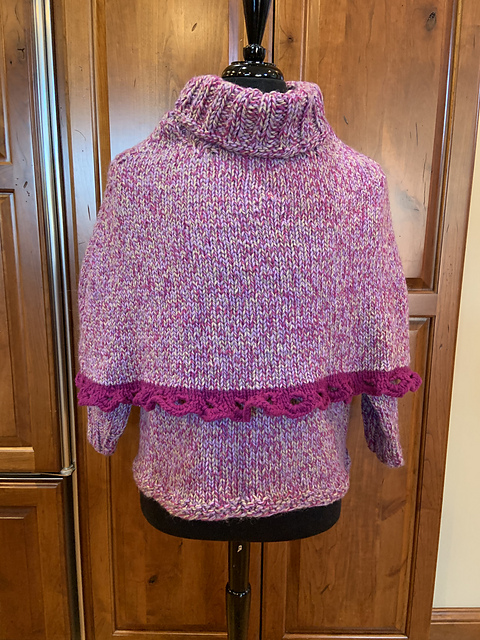 Tweed Poncho