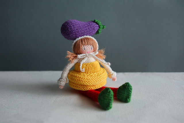 Eden the eggplant girl
