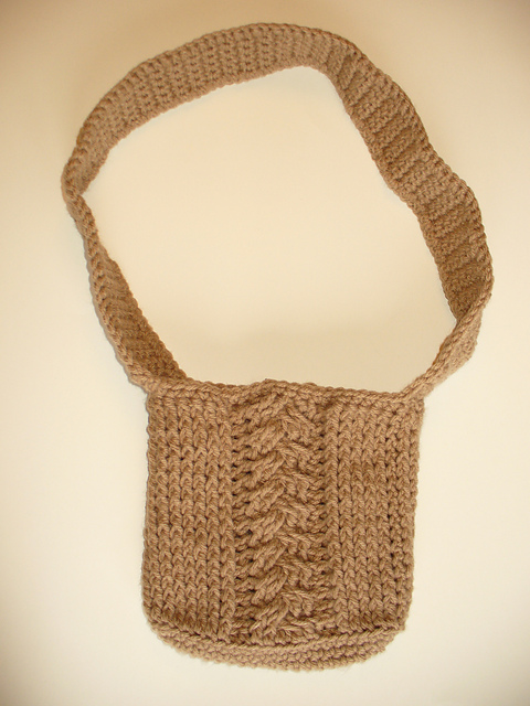 Braided road purse