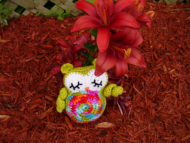 Candy-Owl amigurumi