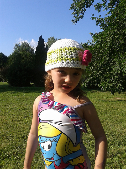 Flovver child sunhat