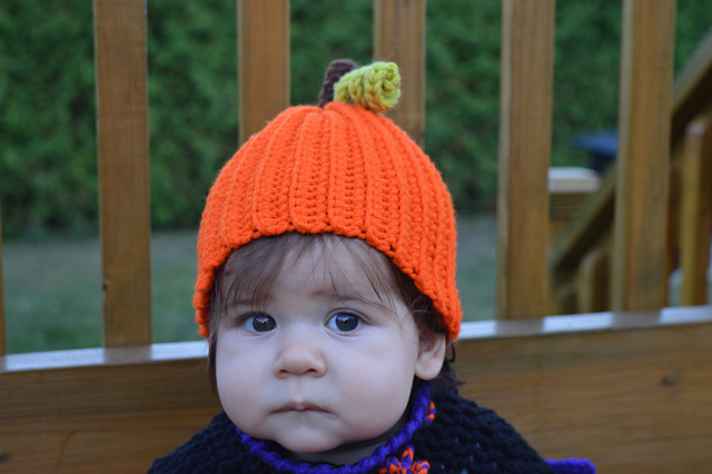 My little pumpkin baby hat