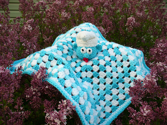 Baby Smurf lovey