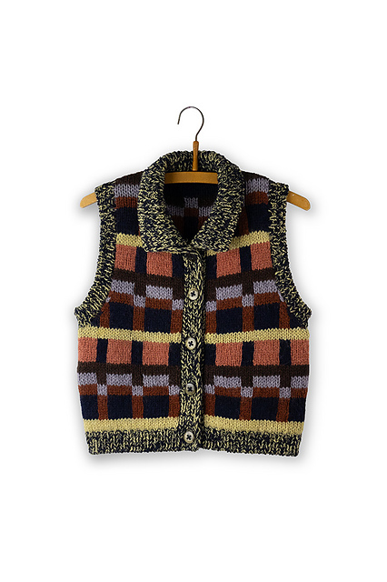 Ravelry: Anni Vest pattern by Helga Isager