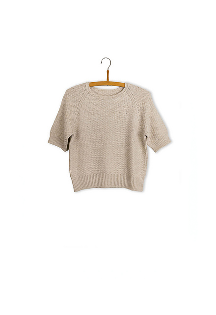 Ravelry: Pearl Tee pattern by Helga Isager