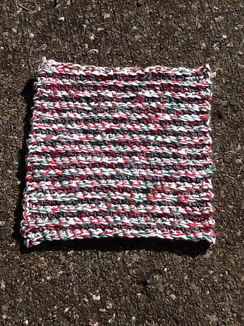 Dishcloth with Ridges
