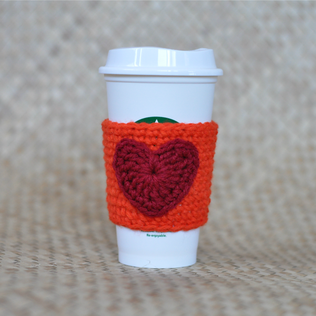 I Heart Coffee Cozy