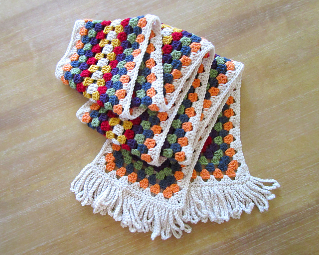 Fall For Granny Scarf