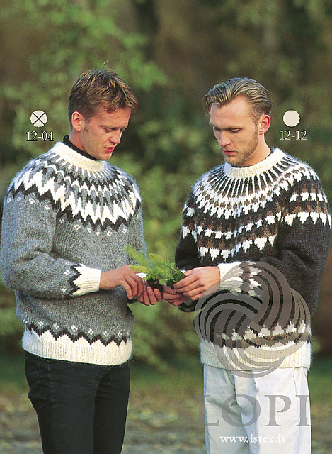 Ravelry: Lopi 12-03 & 12-04 - Pullover pattern by Astrid Ellingsen
