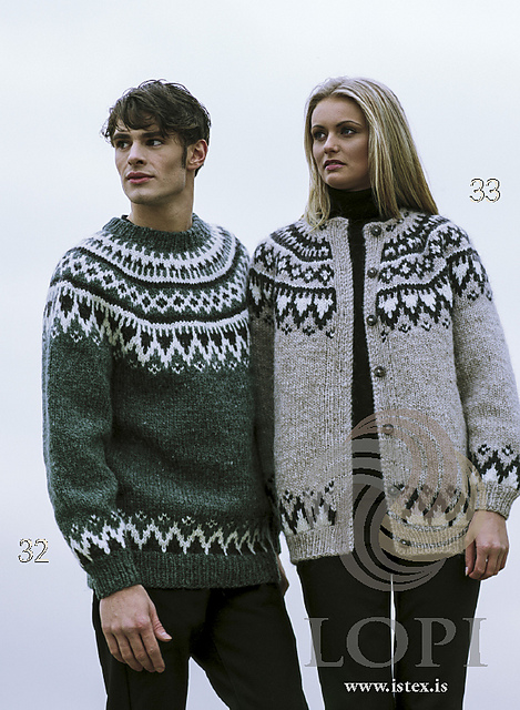 Ravelry: Lopi 18 32 & 33 pattern by Védís Jónsdóttir for Ístex