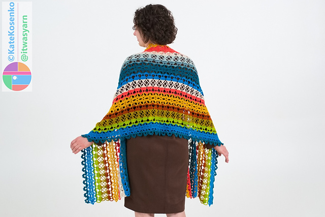 Hue Shift Shawl