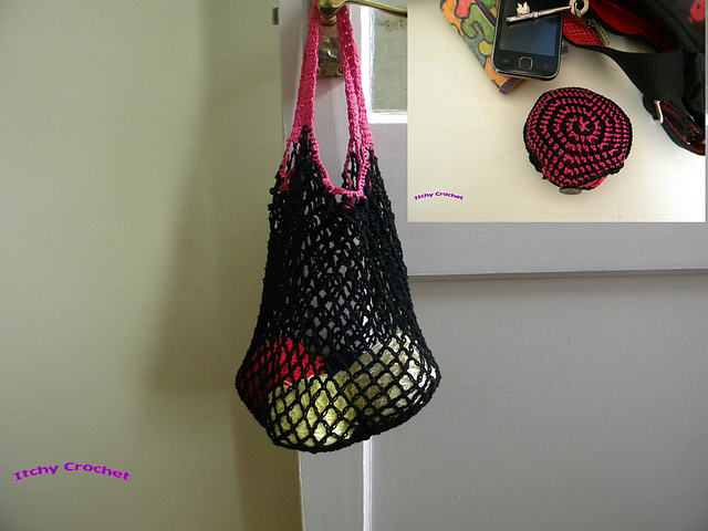 Spiral stow away shopper