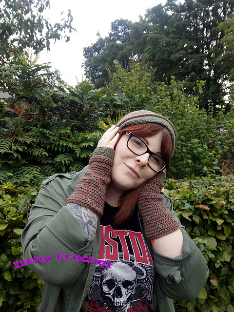 Lagen Spike Stitch Beanie