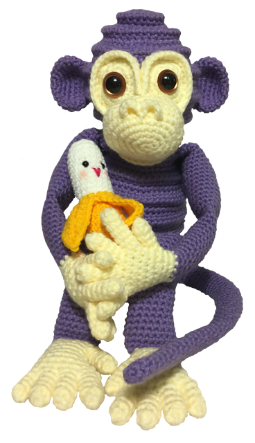 Corduroy Cuddler Monkey