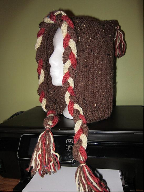 Braided Pixie Hood