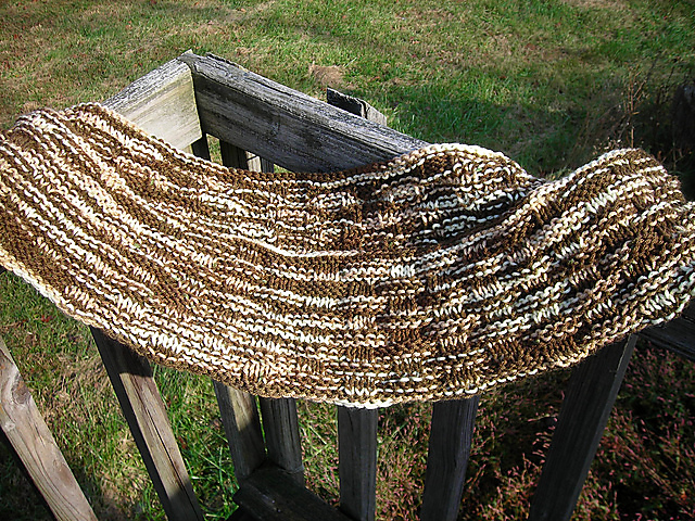 Brynn's Basket Weave Scarf