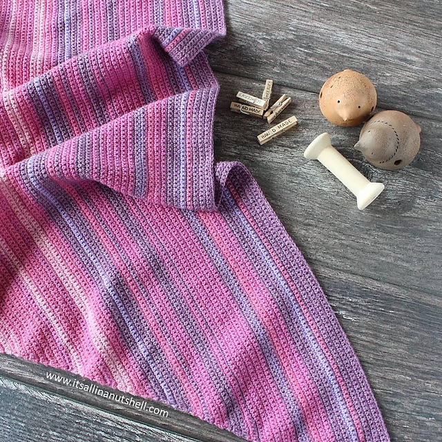 Faded Fantasy Temperature Blanket