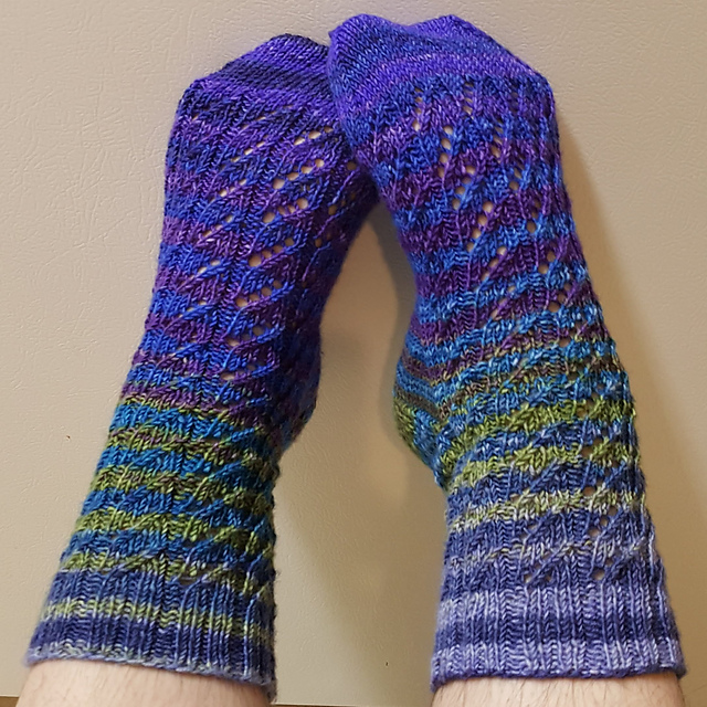Twisted Rib Socks
