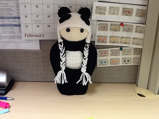Amigurumi Su Lin Panda doll