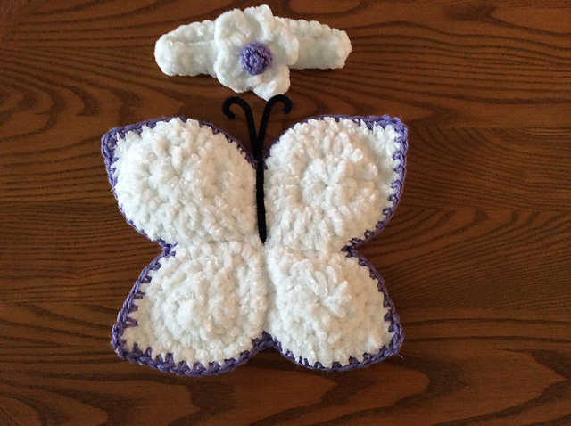 Butterfly and headband photo prop