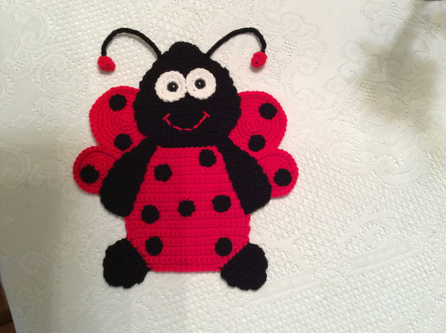 Ladybug Wall Hanging for the Nursery