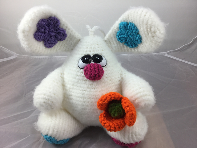 Flower Power Bunny Wabbit