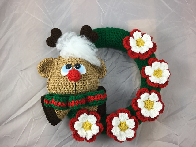 Reindeer Wreath