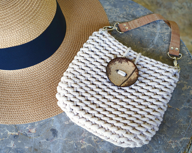 Cord Cross Body Bag