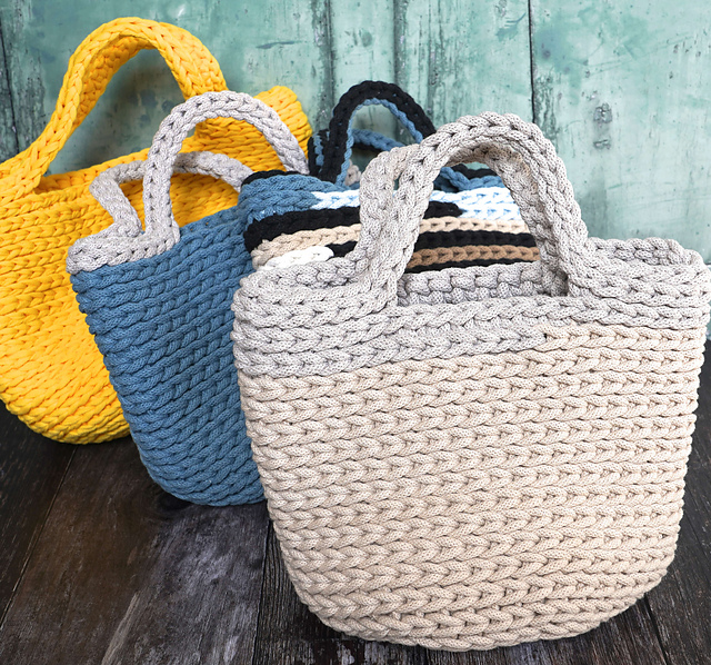 Camel Stitch Tote Bag