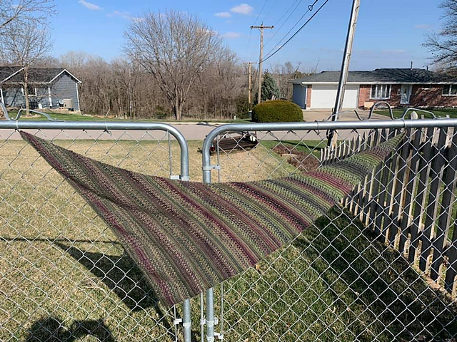 Garden Trellis Shawl