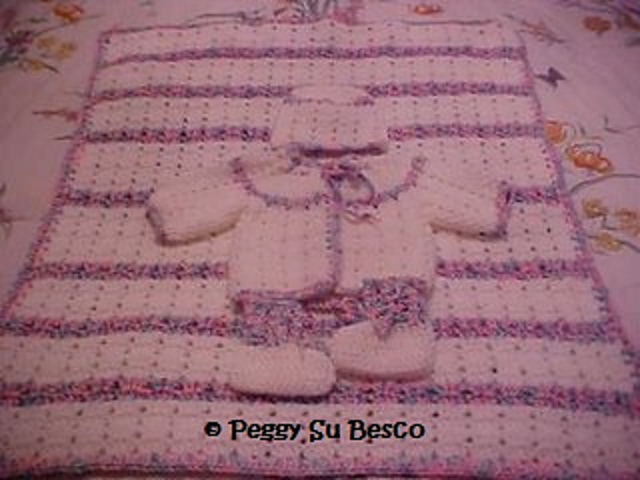 Twin Stitch Baby Blanket