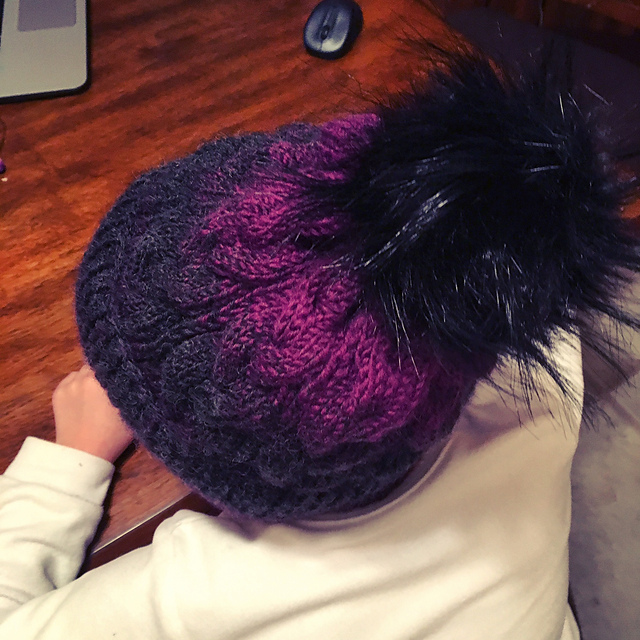 Magenta Beanie