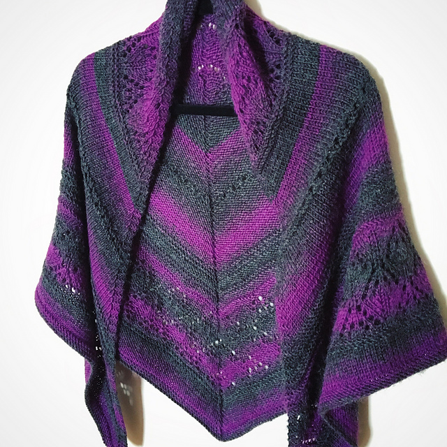 Magenta Shawl