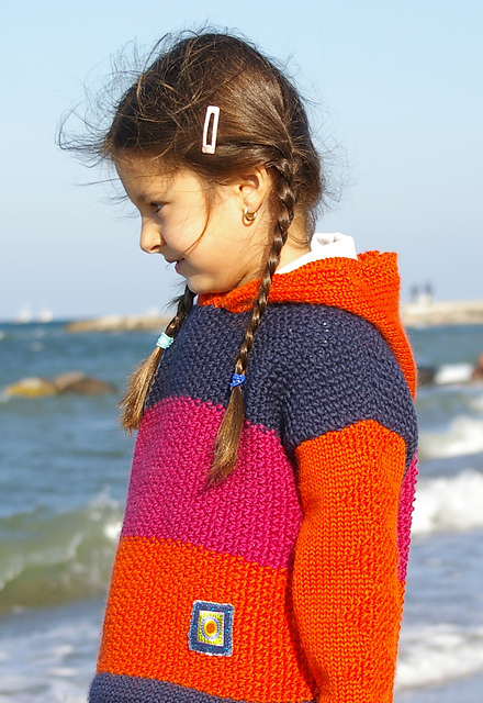 Child's Striped Hoodie