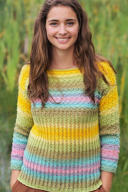 Verona - Pullover in Frühlingsfarben