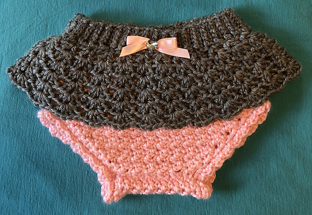 Lacy Skirt Diaper Cover