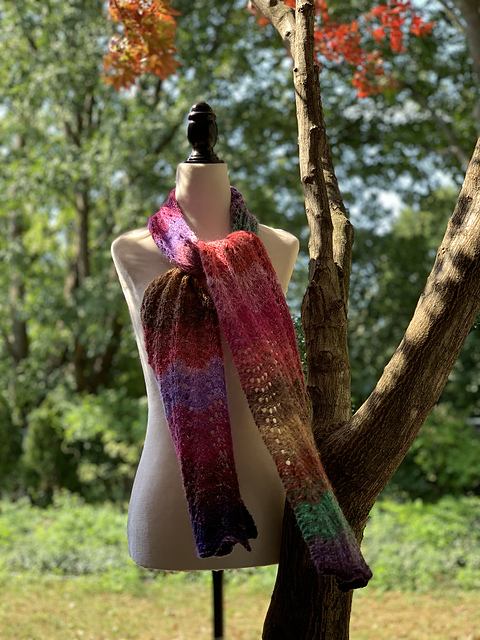 Noro fan scarf