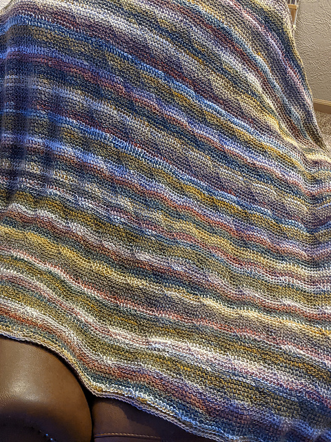 Diamond Obscura - Tunisian Blanket