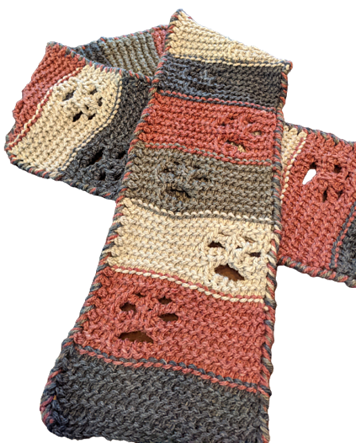 Puppy Trax Scarf/Border