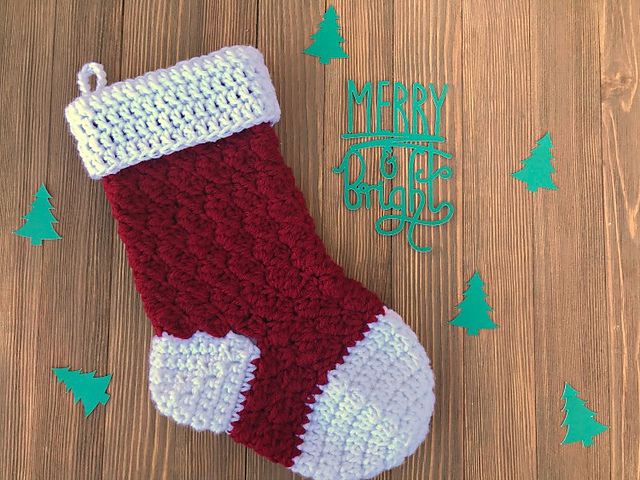 Sedge Stitch Stocking