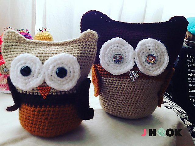 Owls (with Swarovsky Elements)