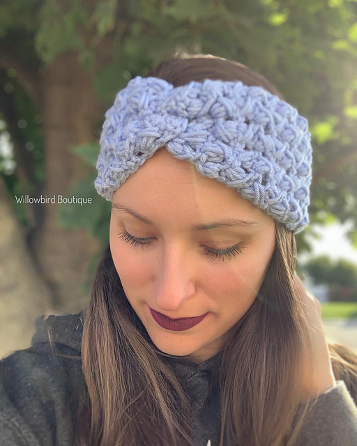 The Wisteria Ear Warmer