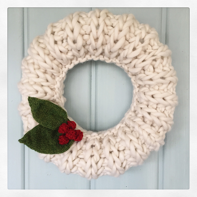 Chunky Christmas Wreath
