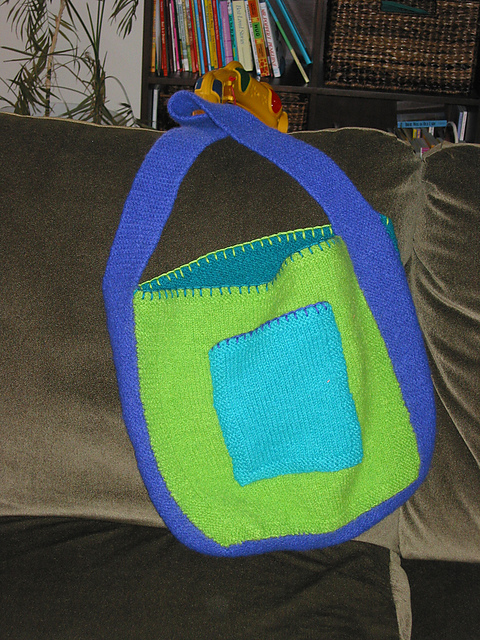 Felted Tote Bag